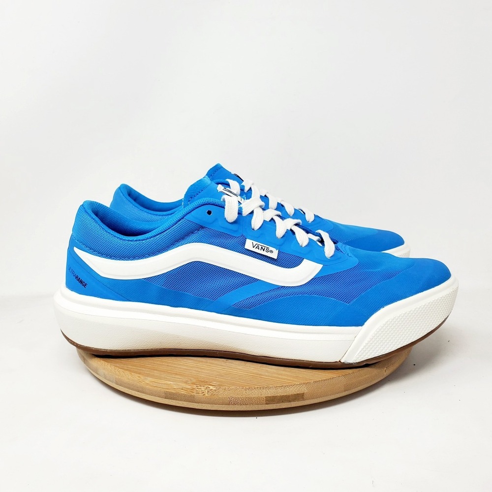 Vans Ultrarange 2.0 Shoes Womens 8.5 Blue Lace Up Low Sneaker